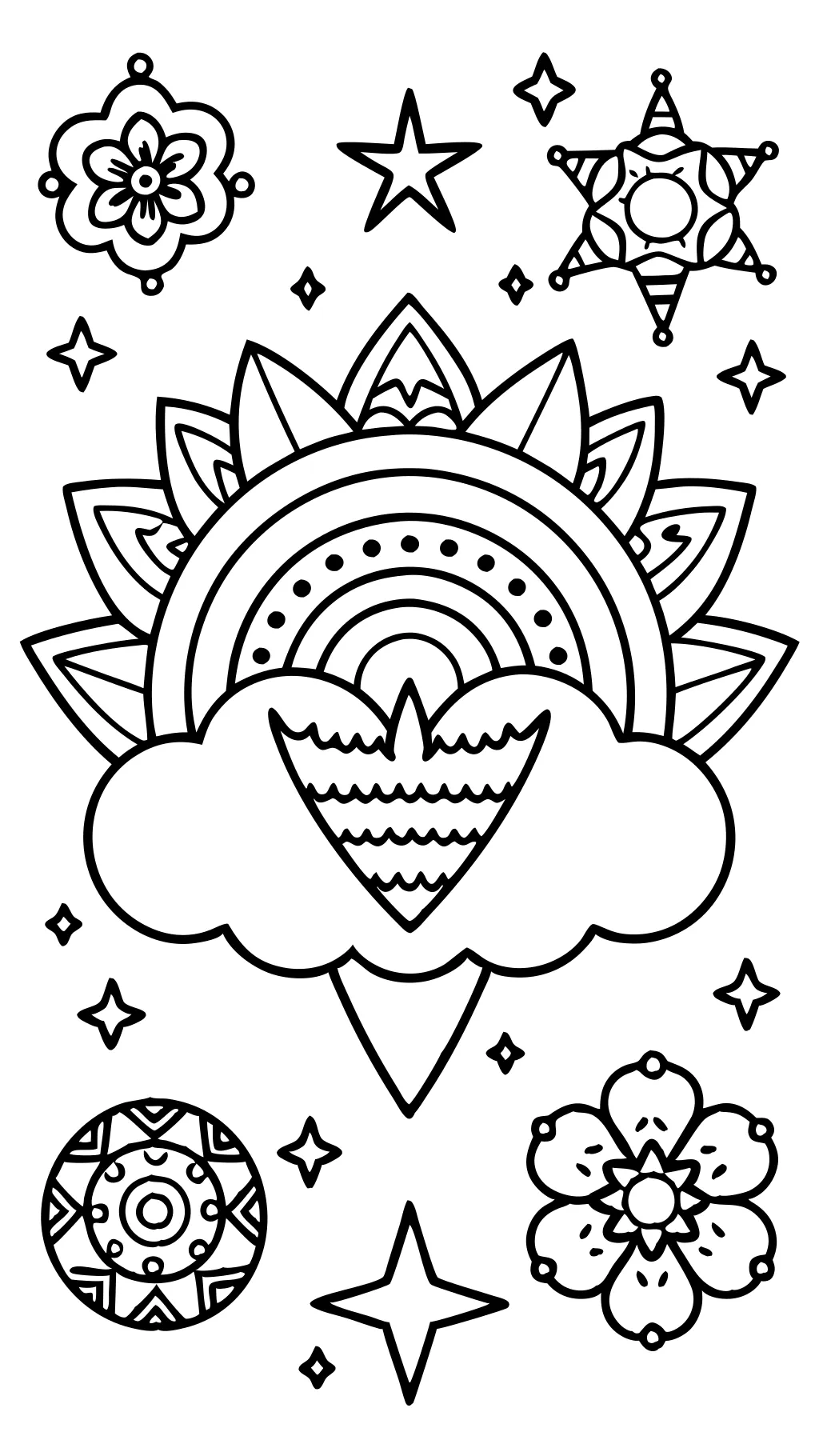 coloring pages for teens pdf